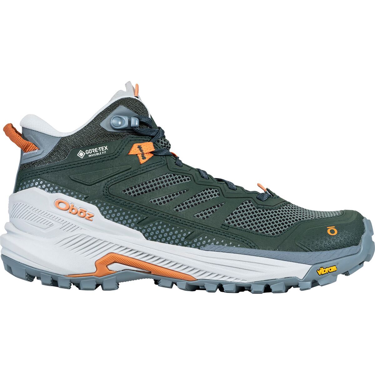 Image of Oboz Katabatic RT Mid GTX Hiking Boot - Women's RAIN FOREST, 10.0