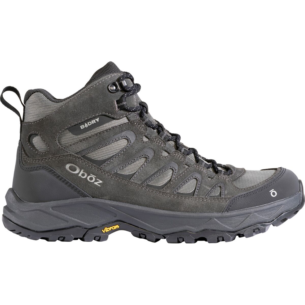 Image of Oboz Sawtooth Ascent Mid B-DRY Hiking Boot - Men's Charcoal, 8.5
