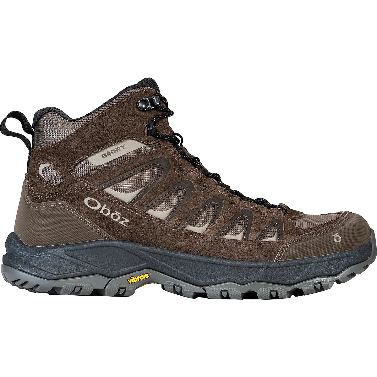 Image of Oboz Sawtooth Ascent Mid B-DRY Hiking Boot - Men's Classic Brown, 9.5