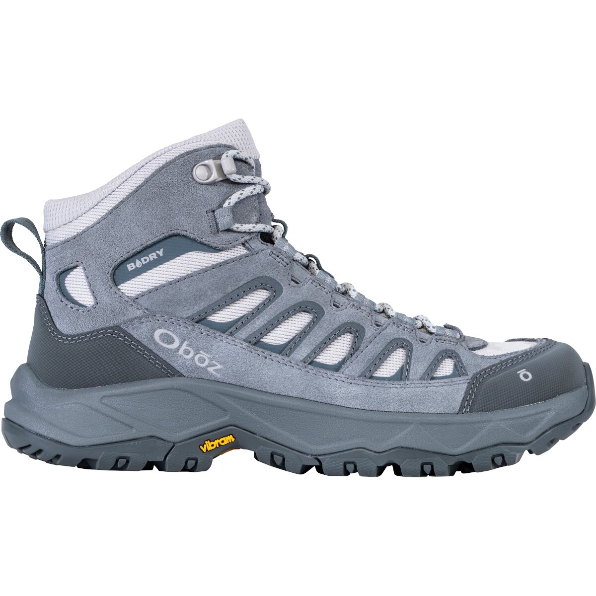 Image of Oboz Sawtooth Ascent Mid B-DRY Hiking Boot - Women's Gray Owl, 12.0