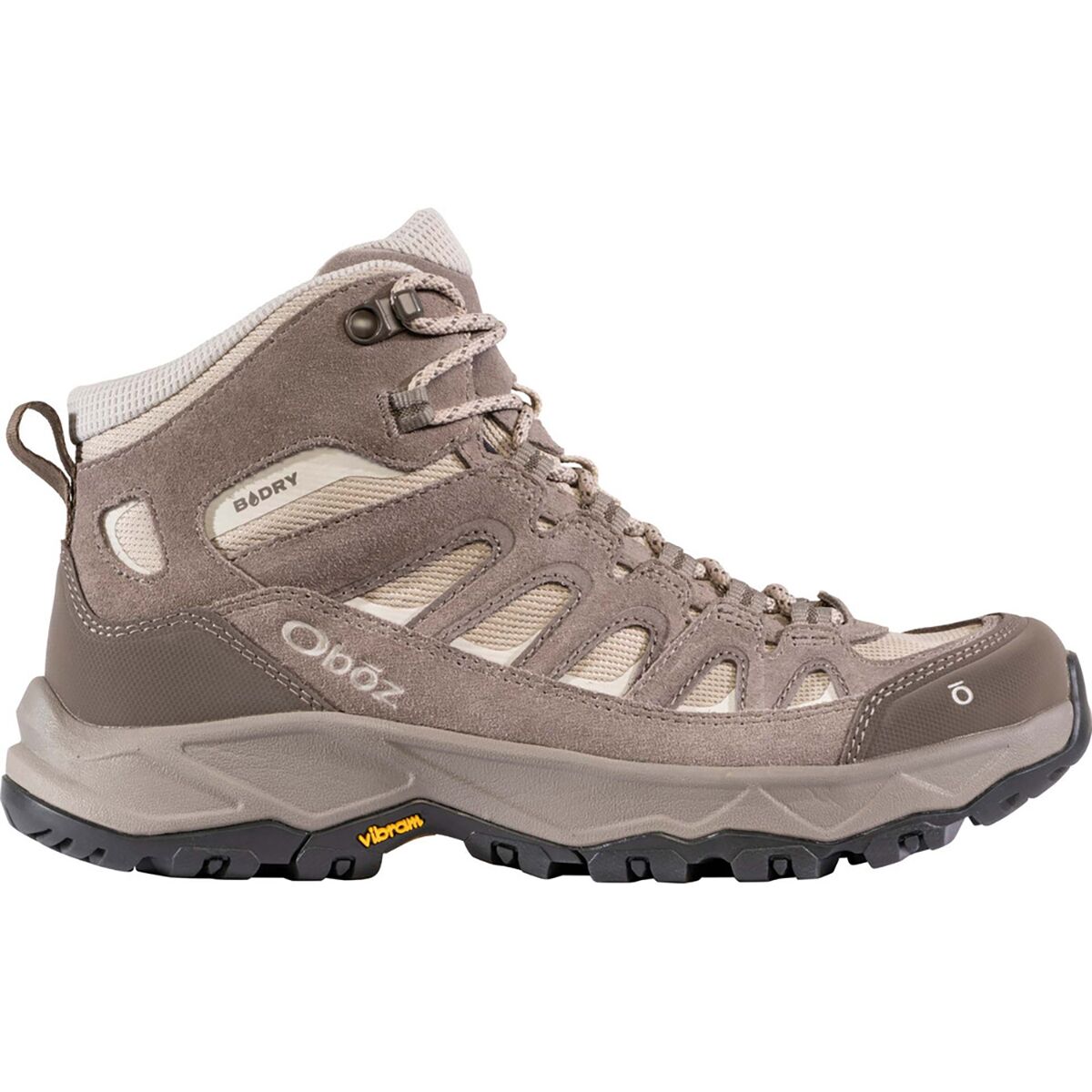 Image of Oboz Sawtooth Ascent Mid B-DRY Hiking Boot - Women's Rockfall, 8.0