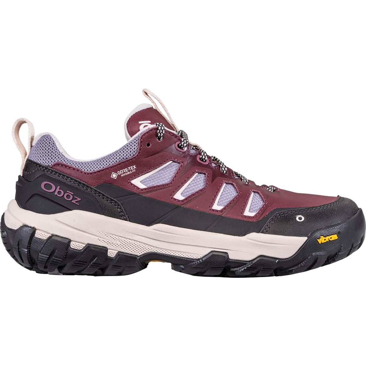 Image of Oboz Sawtooth X Pro Low GTX Hiking Shoe - Women's Berry, 6.5