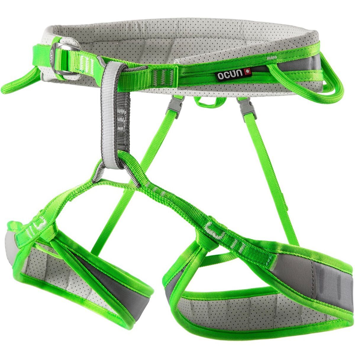 Image of Ocun Neon Climbing Harness Green, XS