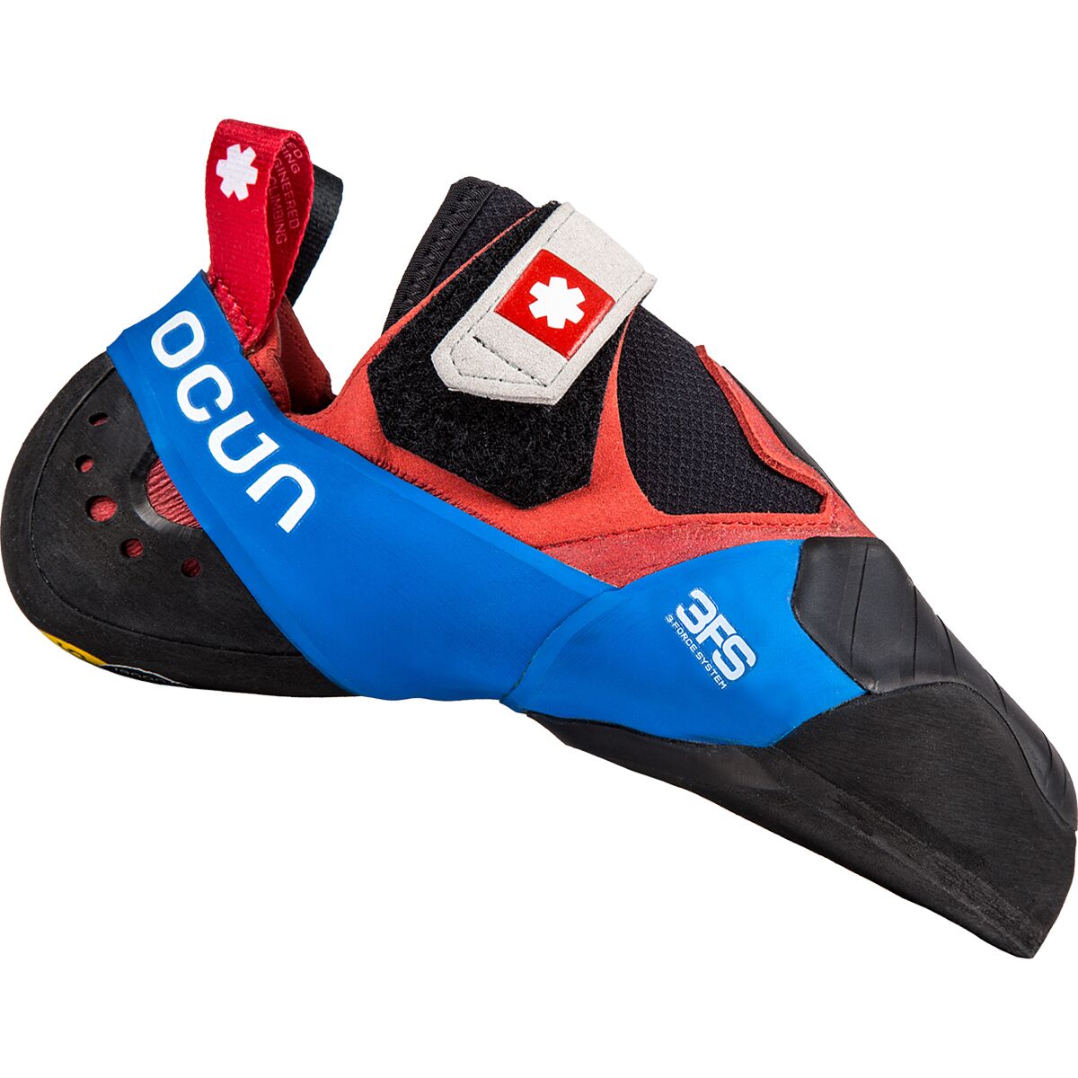 Image of Ocun Fury Climbing Shoe Red, Mens 11.5/Womens 12.5