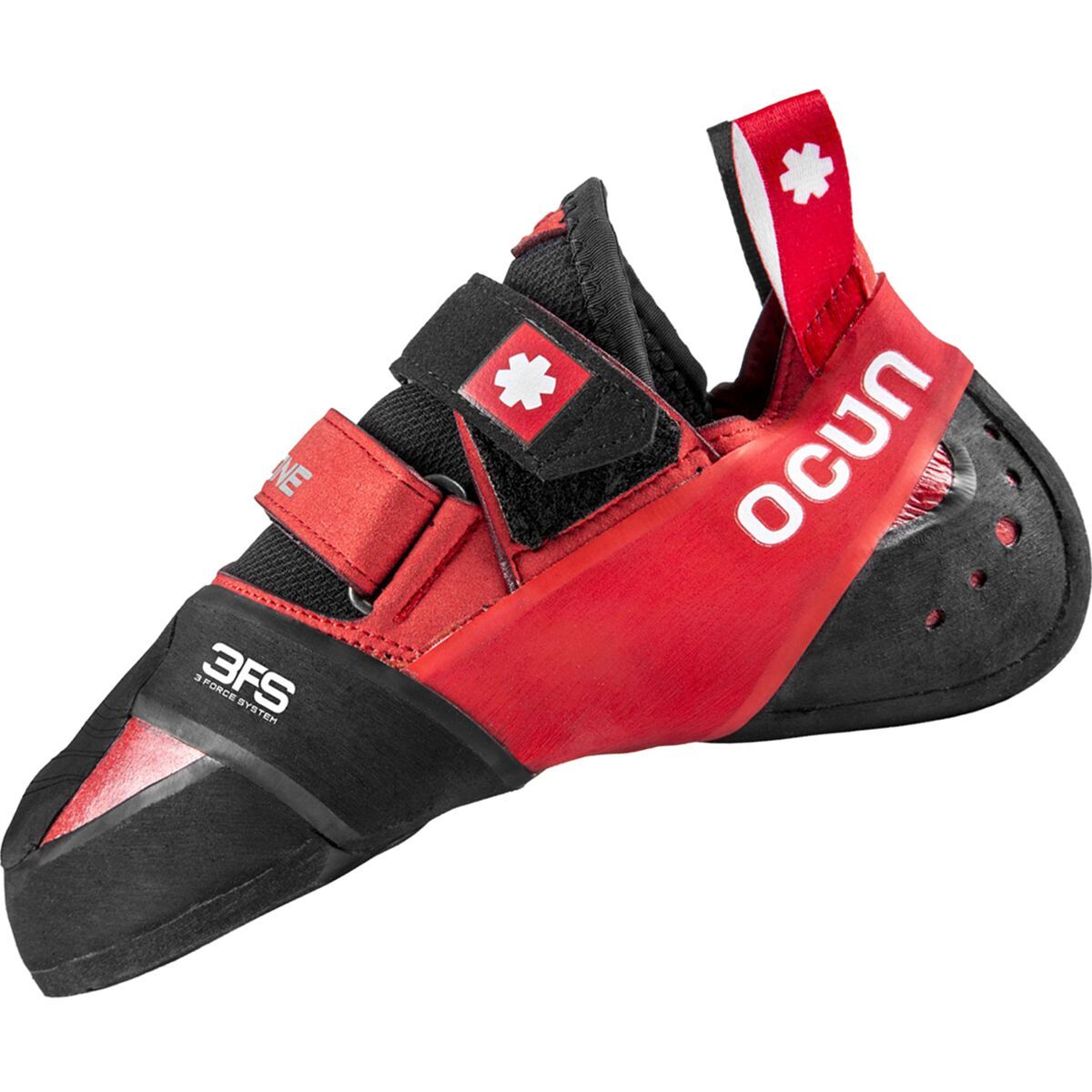Image of Ocun Ozone Climbing Shoe Red, Mens 6.0/Womens 7.0