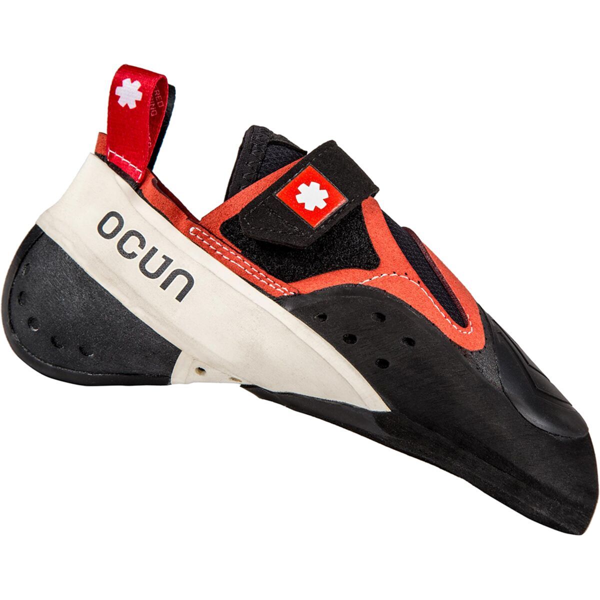 Image of Ocun Iris Climbing Shoe Red/White, Mens 8.0/Womens 9.0