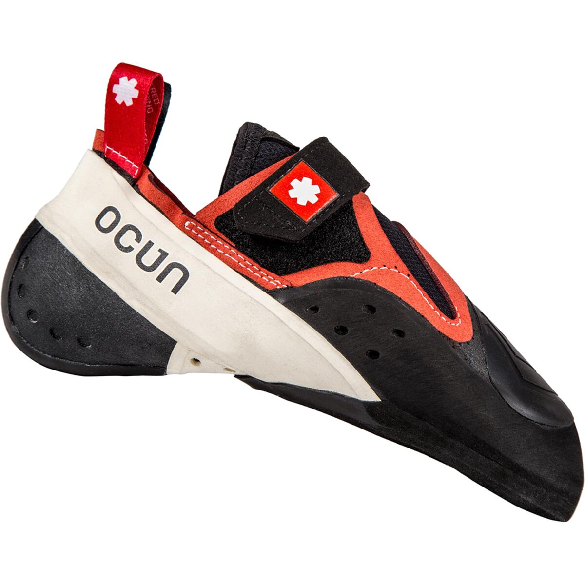 Image of Ocun Iris Climbing Shoe Red/White, Mens 7.5/Womens 8.5