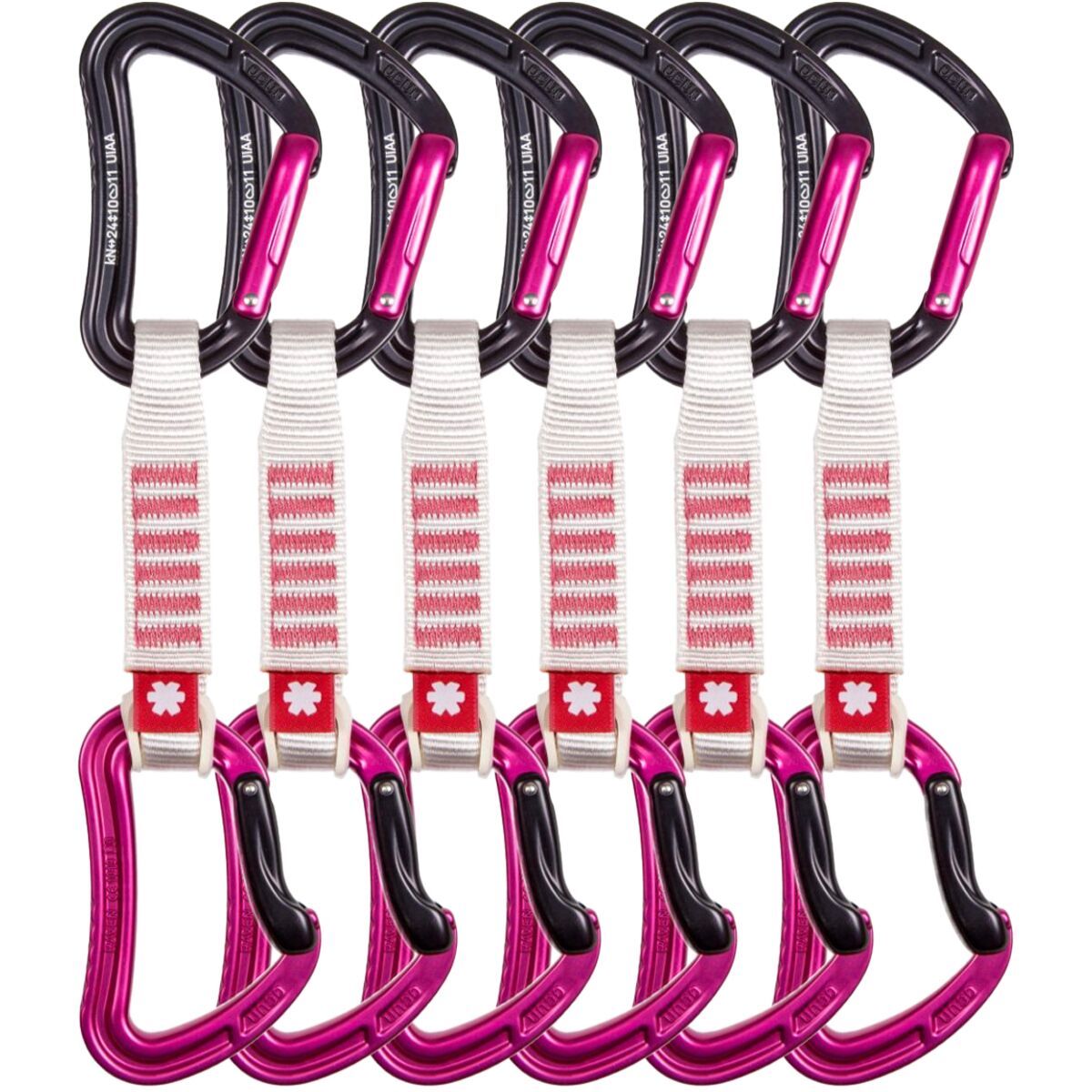Image of Ocun Raven QD Zoom PA 15/22mm - 6-Pack Pink, 12cm