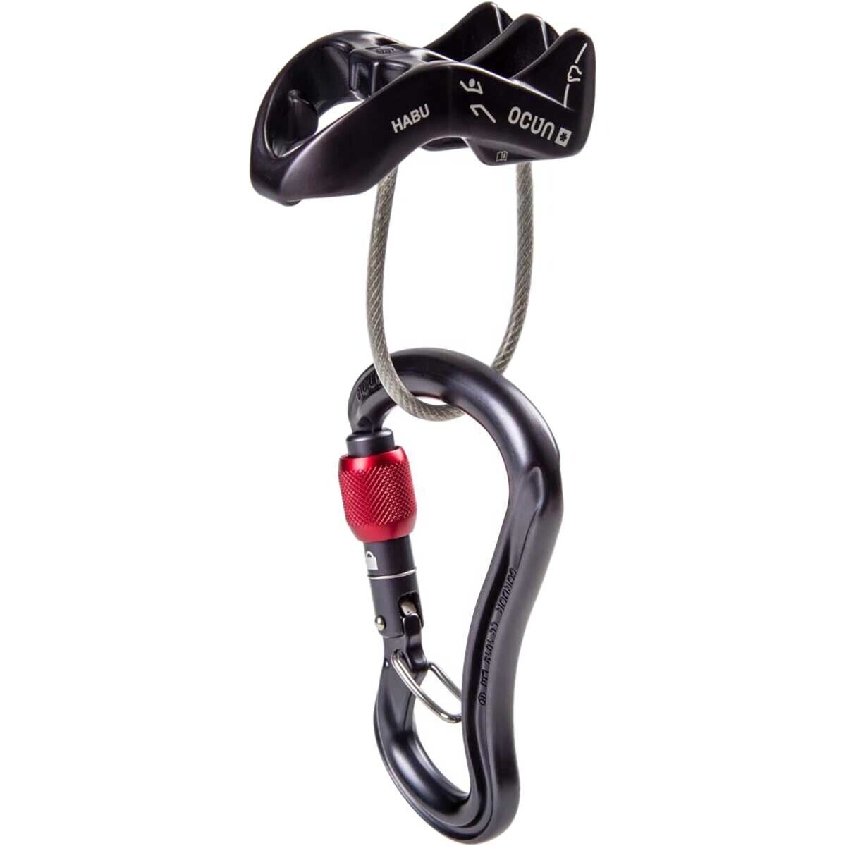 Image of Ocun Belay Set Condor Screw/Bow Black, One Size