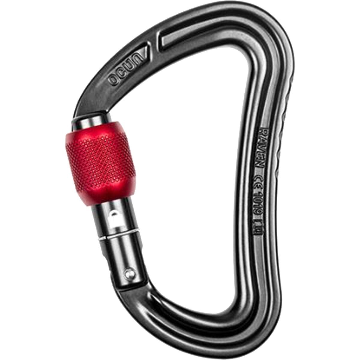 Image of Ocun Raven Screw Carabiner Anthracite, One Size