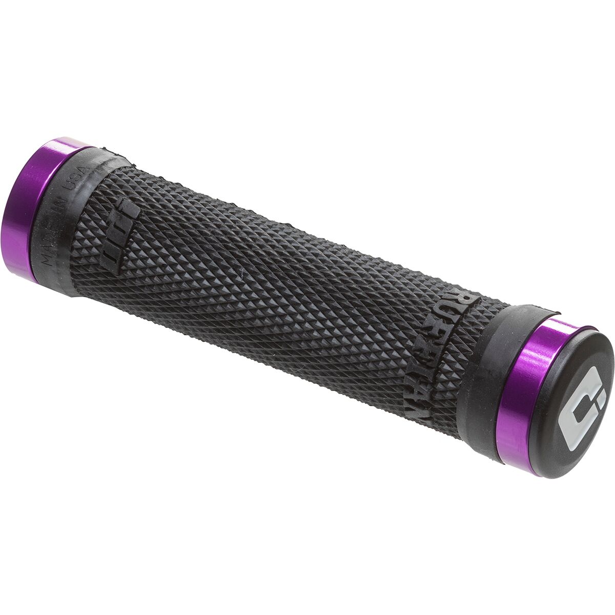 black/purple Ruffian ODI Lock-On MTB bonus pack