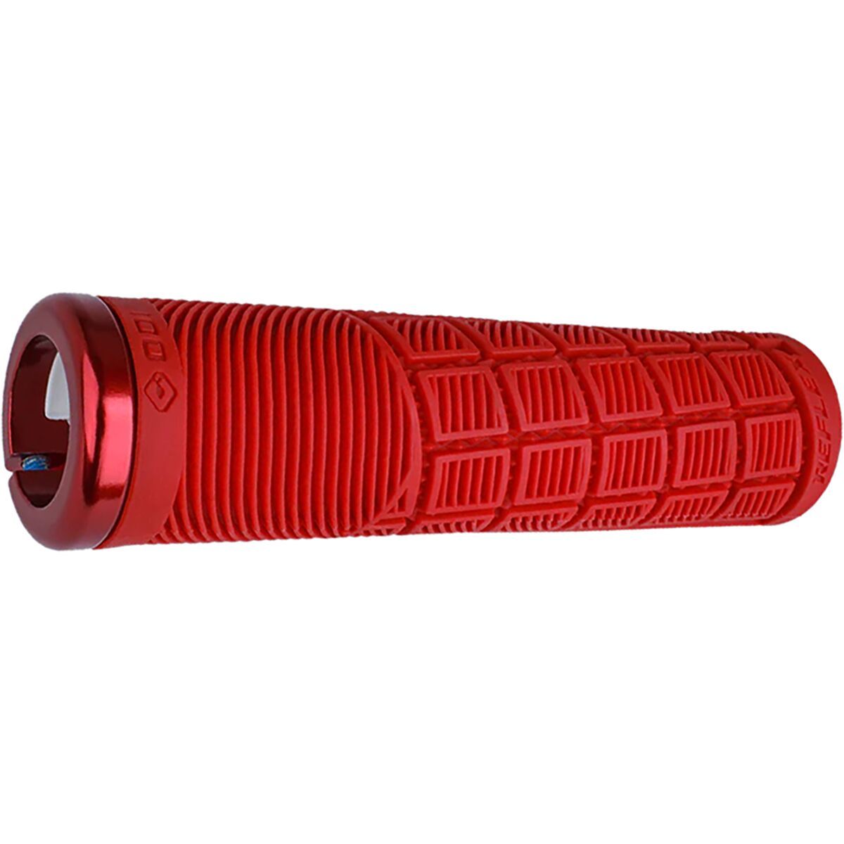 Image of ODI Reflex Lock-On Grip Red, 33.5mm