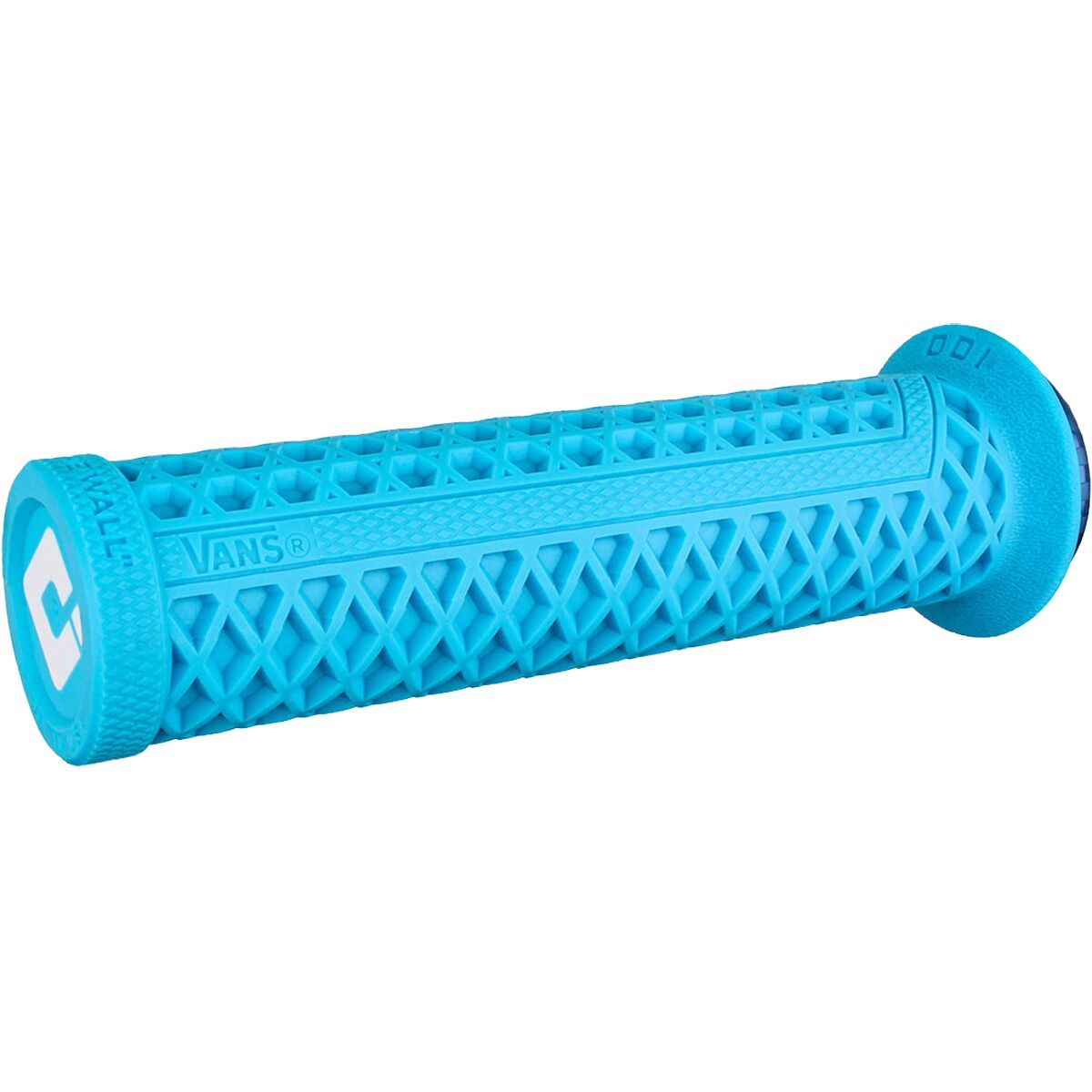 Image of ODI Vans v2.1 Lock-On Grips Blue, One Size