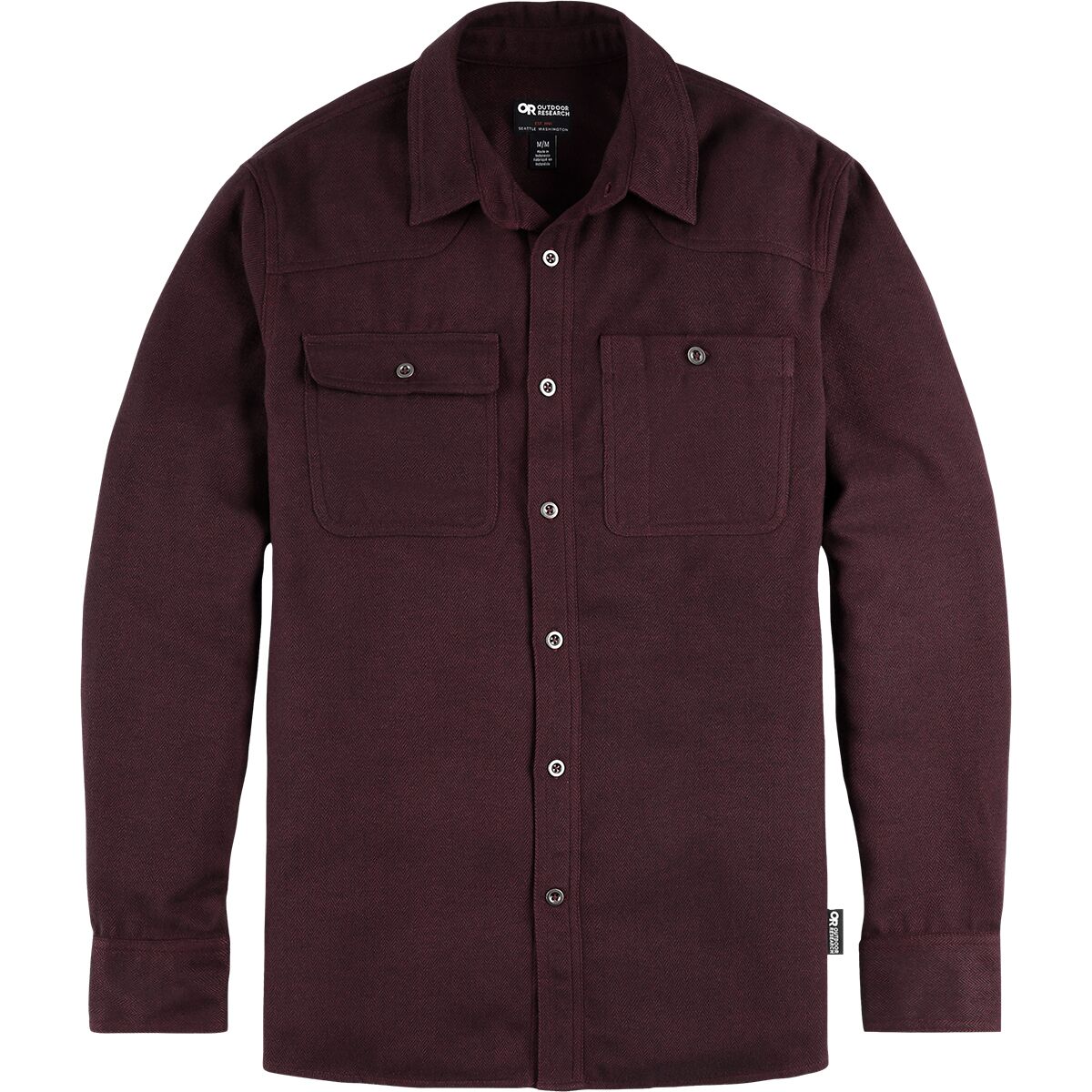 Surchemise Outdoor Longhorn en flanelle robuste : chaleur et style bûcheron kaki - TM & Outdoor