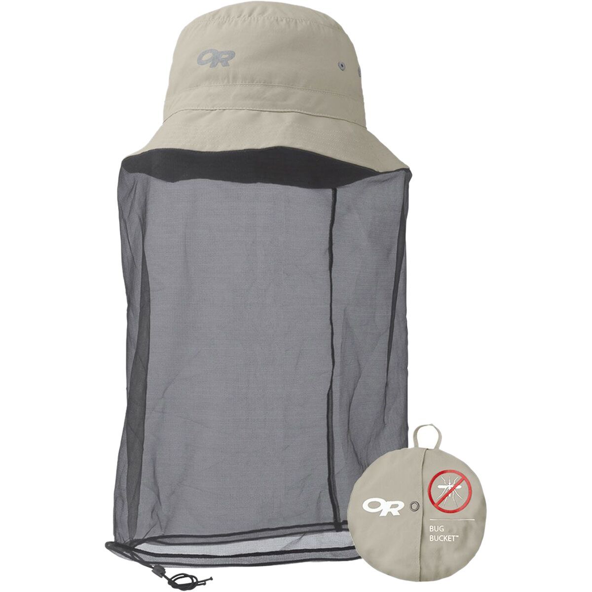 Image of Outdoor Research Bug Bucket Hat Khaki, M