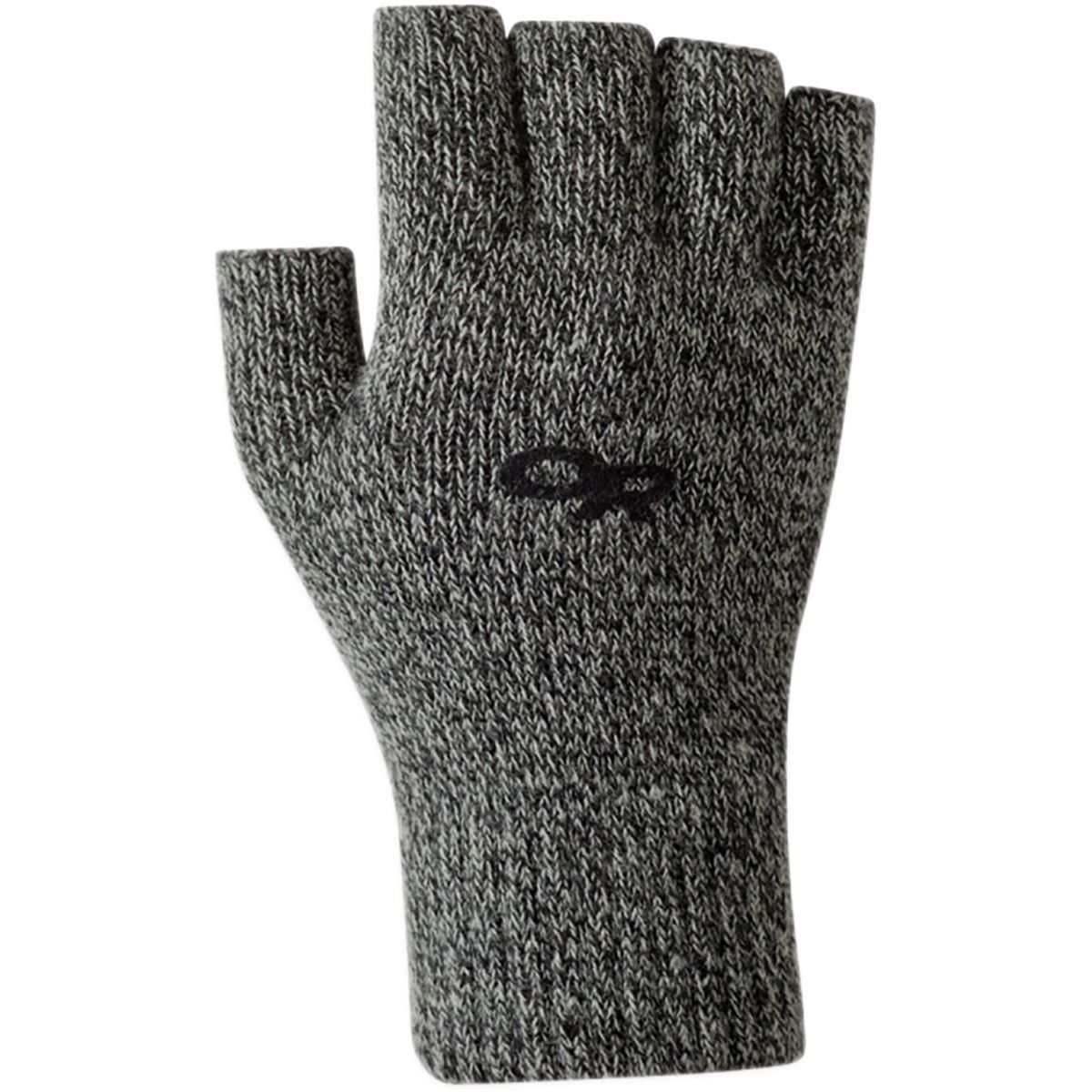 Image of Outdoor Research Fairbanks Fingerless Glove - Men's Charcoal, L/XL