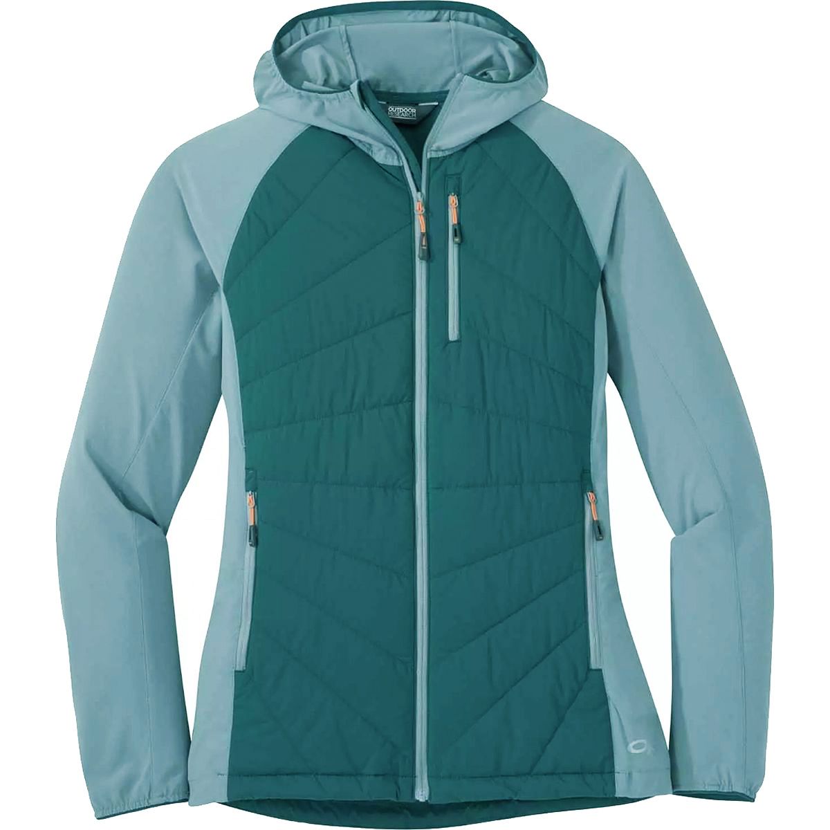 Men's refuge deals hybrid hooded jacket