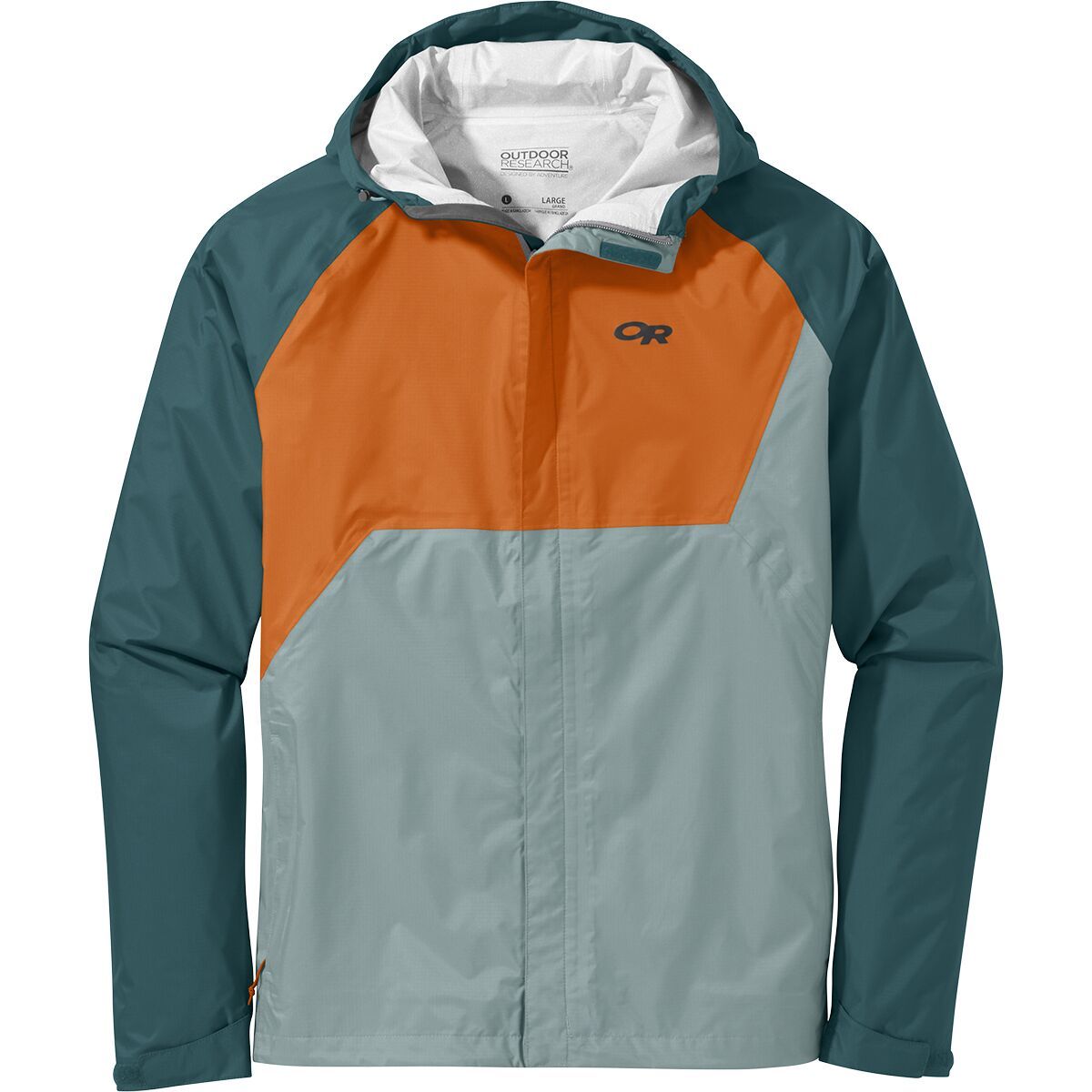 Outdoor Research Apollo Jacket - Men's Mediterranean/Lead/Copper, L