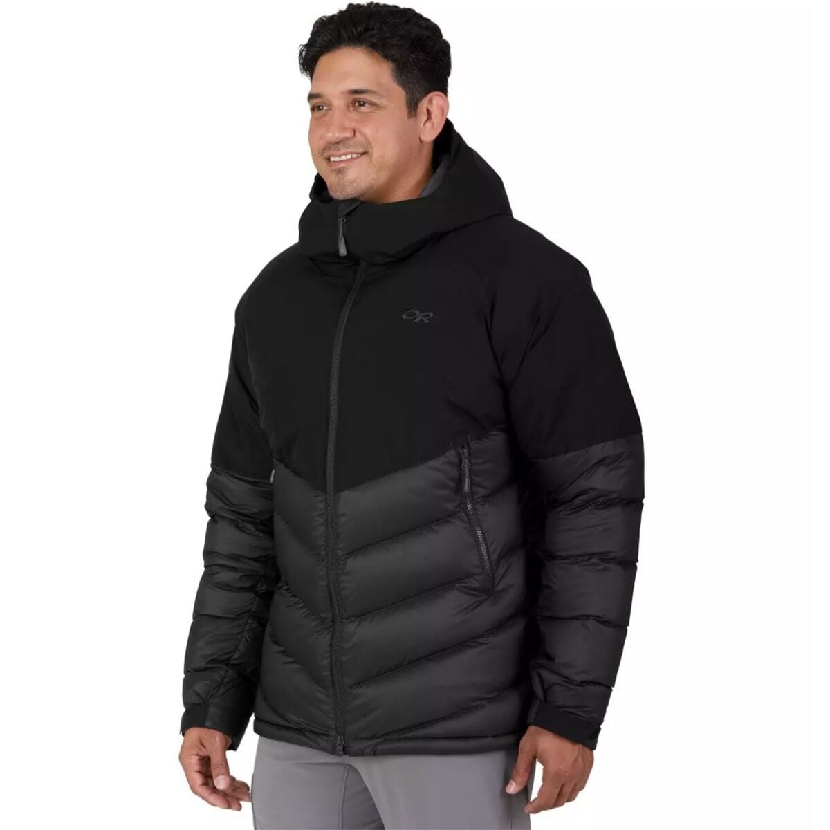 Transcendent down sweater clearance