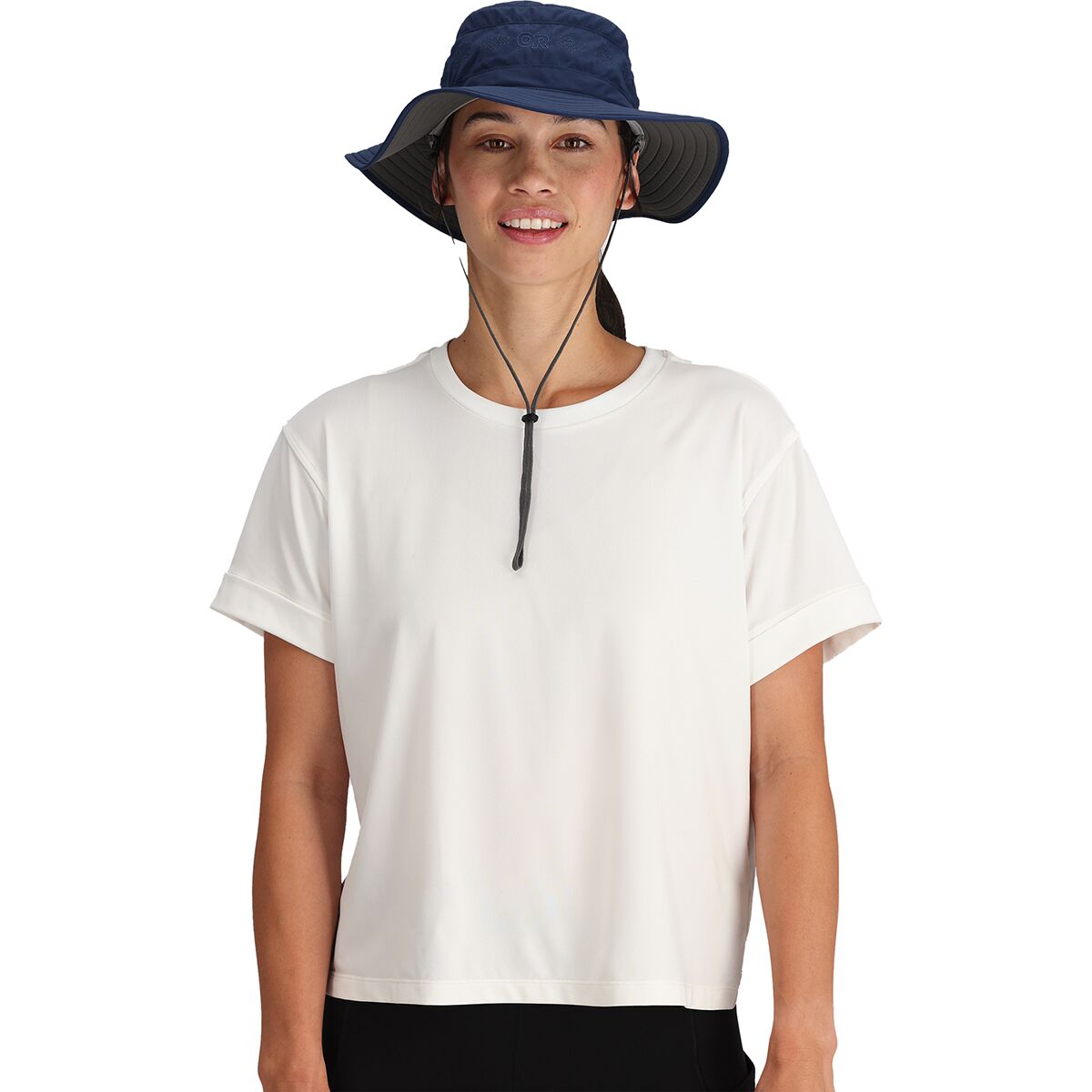 Image of Outdoor Research Solar Roller Sun Hat - Women's Cenote-Rice Embroidery, L
