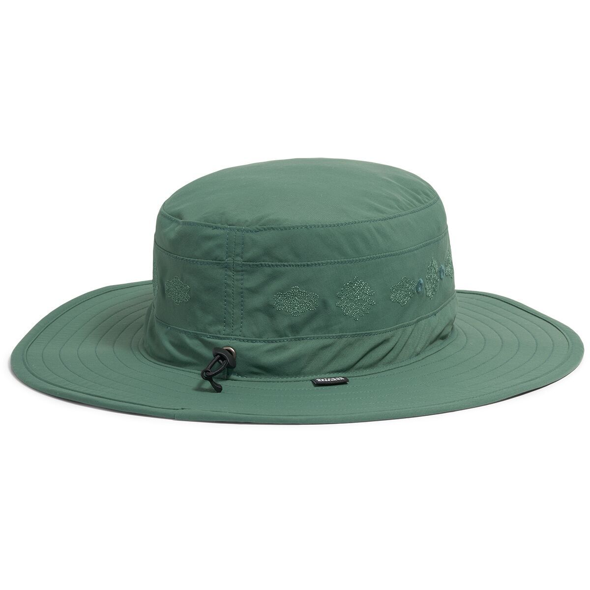 Image of Outdoor Research Solar Roller Sun Hat - Women's Malachite/Rice Embroidery, S