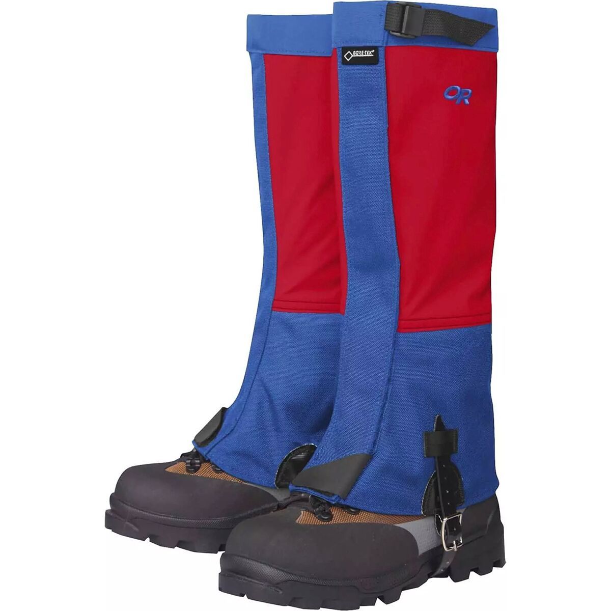 Outdoor Research Crocodiles Gaiter - Women's Hot Sauce/Azure, M