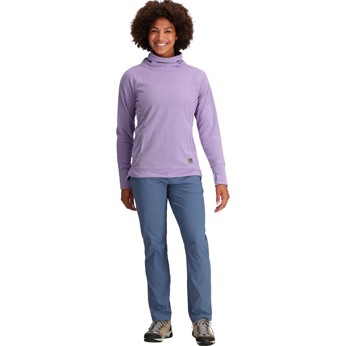 Avalanche Outdoor Supply Co, Cowl-Neck Grey Sweatshirt, Size