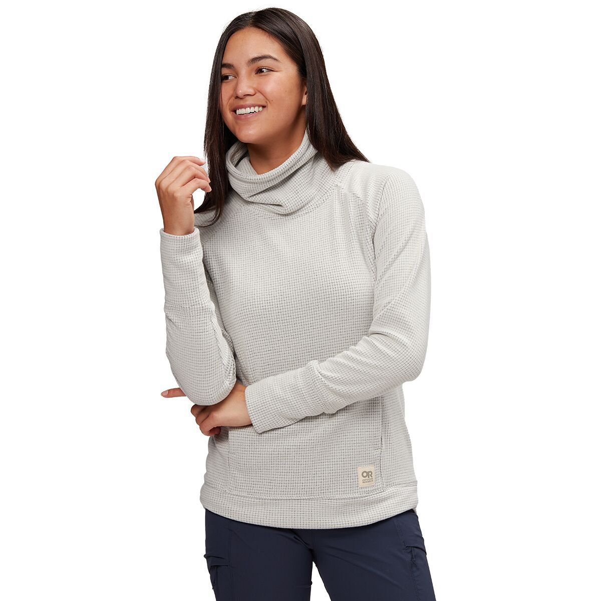 Outdoor Research Trail Mix Cowl Pullover Fleece - Women's Sand, XS