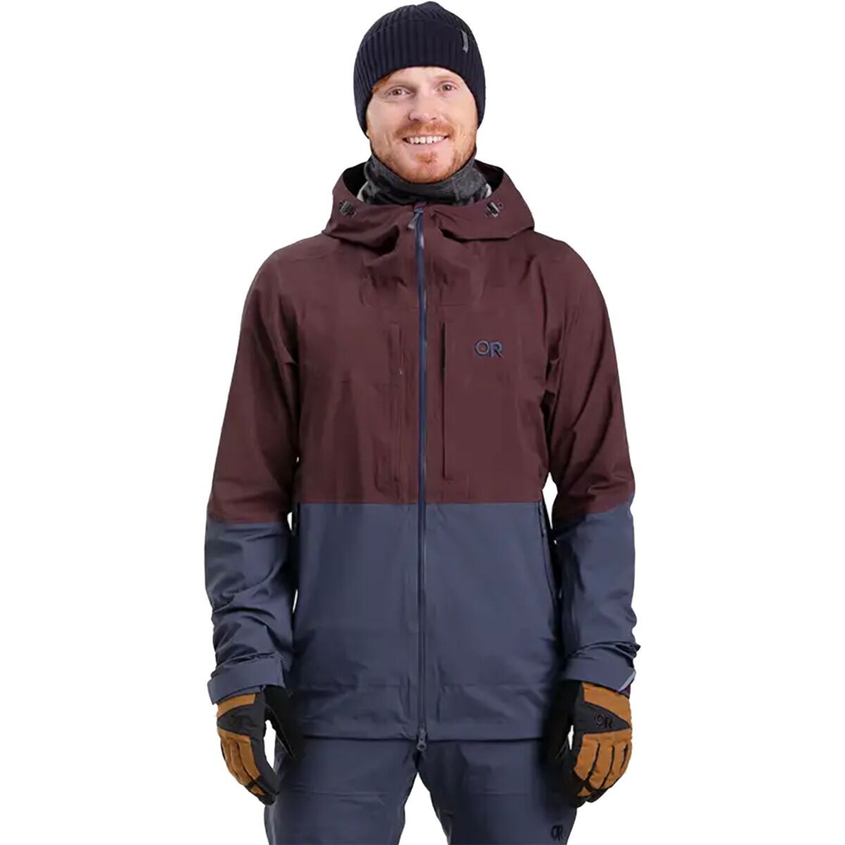 Outdoor Research Carbide Jacket - Men's Elk/Naval Blue, M