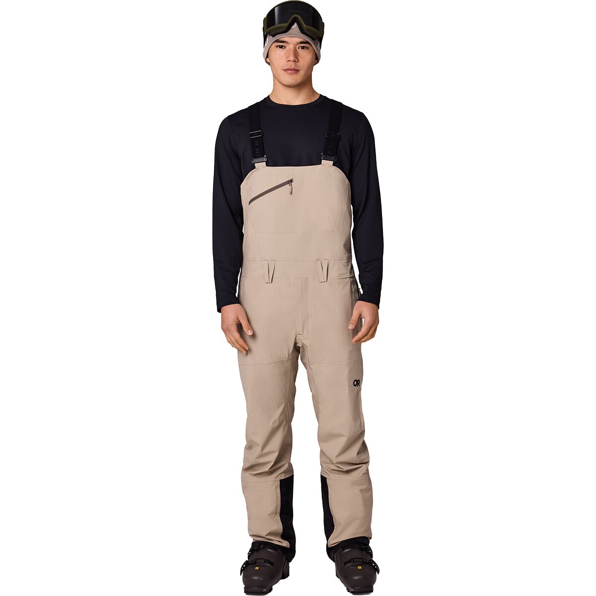Image of Outdoor Research Carbide Bib Pant - Men's Pro Khaki, XXL/Reg