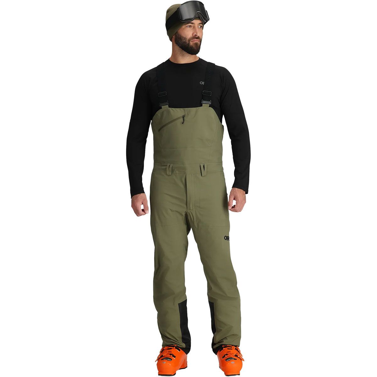 Image of Outdoor Research Carbide Bib Pant - Men's Ranger Green, L/Reg