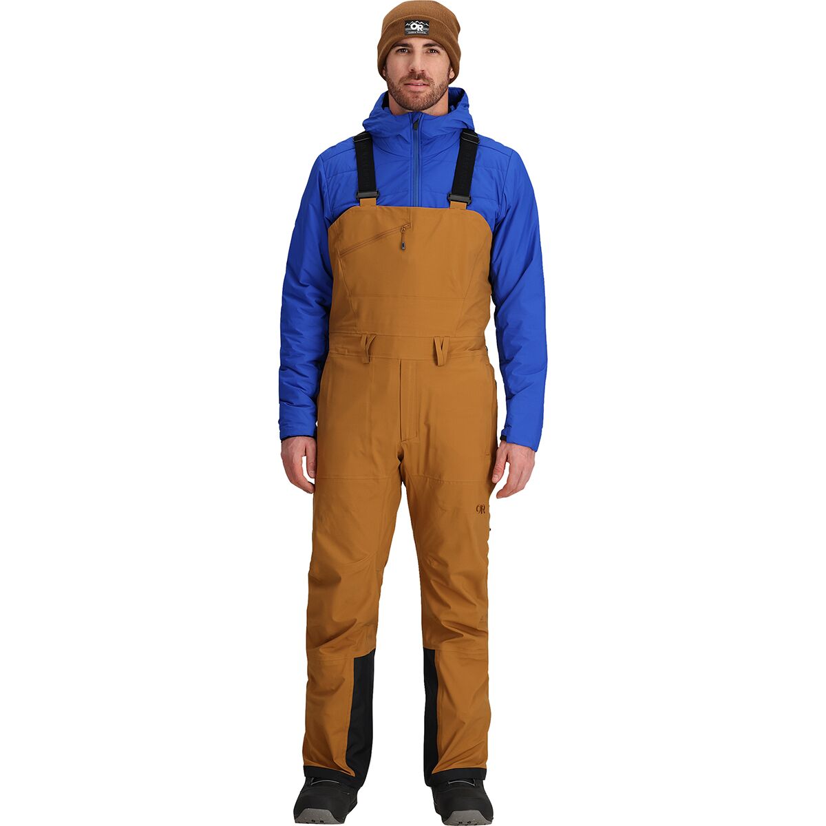 Image of Outdoor Research Carbide Bib Pant - Men's Solid Bronze, XXL/Reg