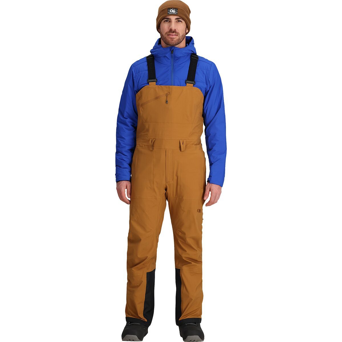 Image of Outdoor Research Carbide Bib Pant - Men's Solid Bronze, S/Reg