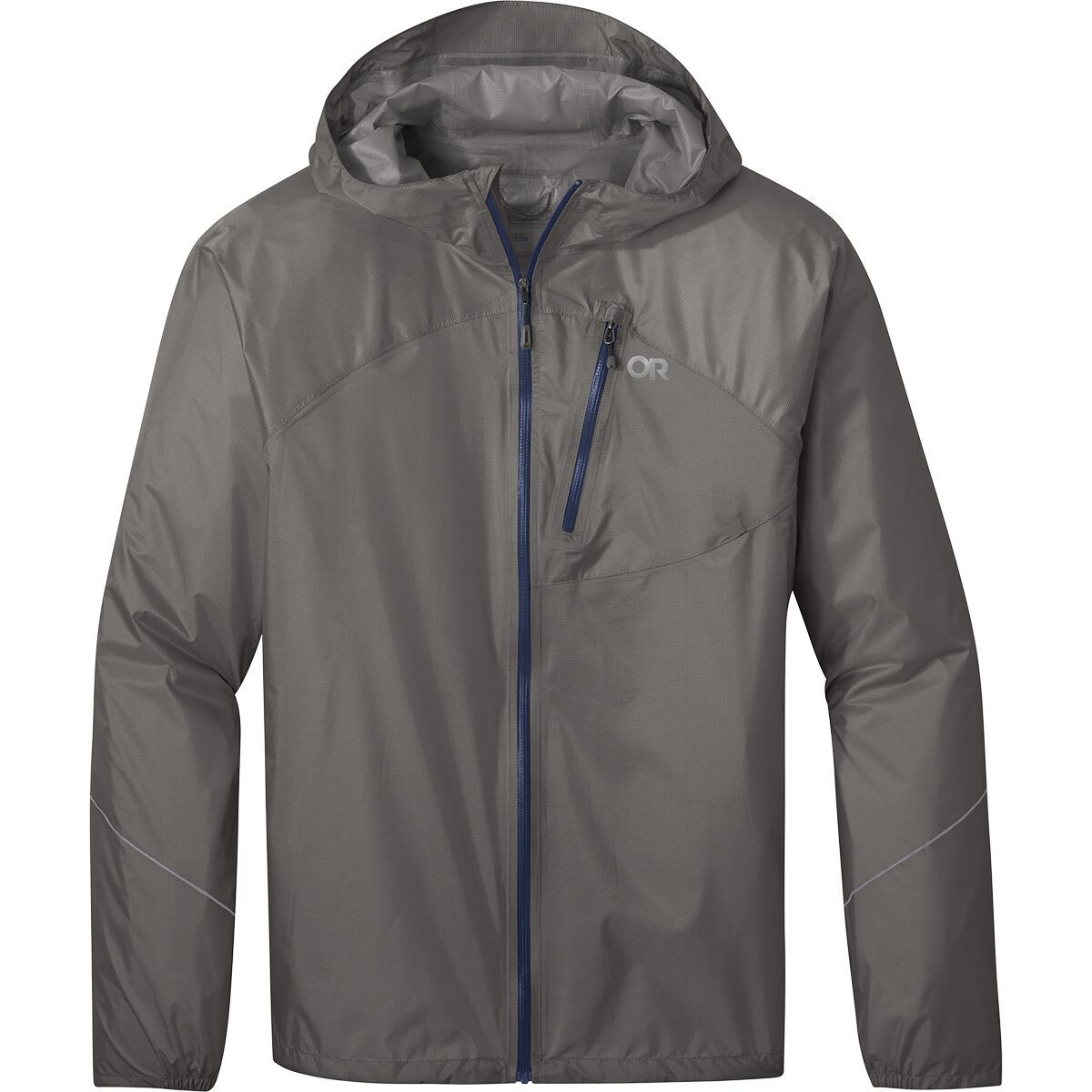 Outdoor Research Helium Rain Jacket - Men's Pewter, S