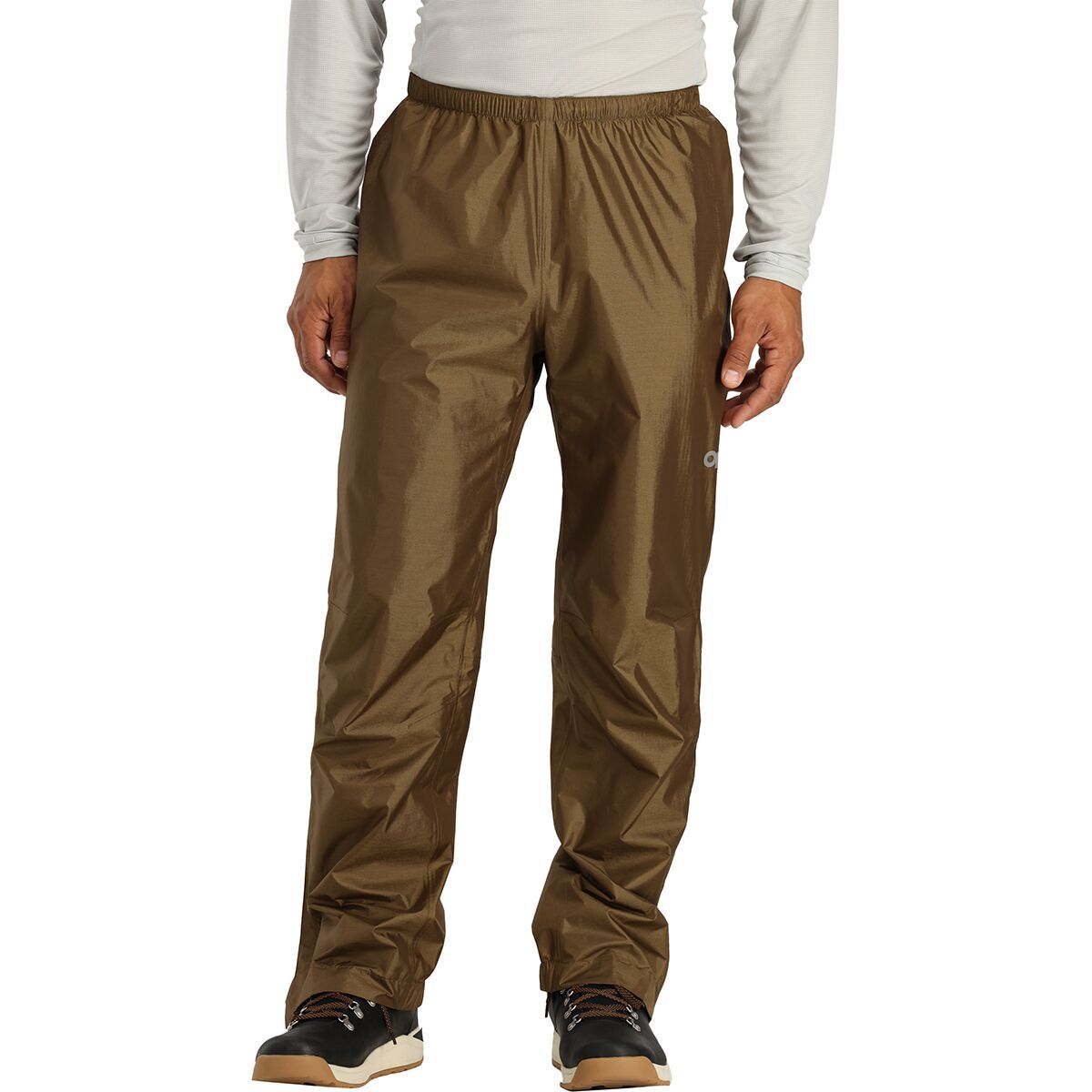 Image of Outdoor Research Helium Rain Pant - Men's Coyote, 3XL/Reg