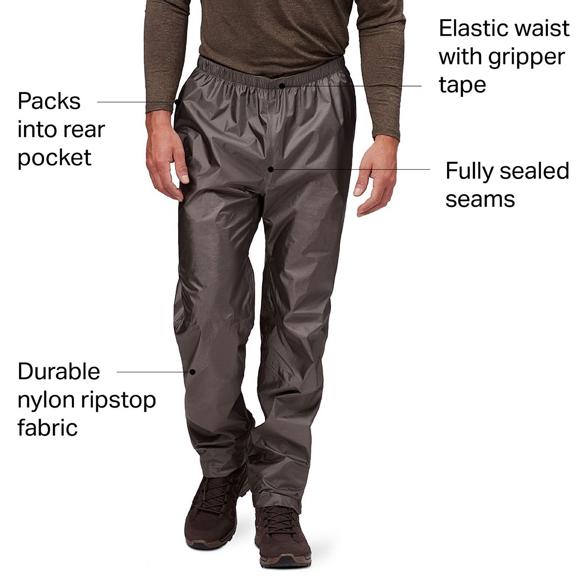 Men's Waterproof & Rain Pants | Mountain Warehouse US