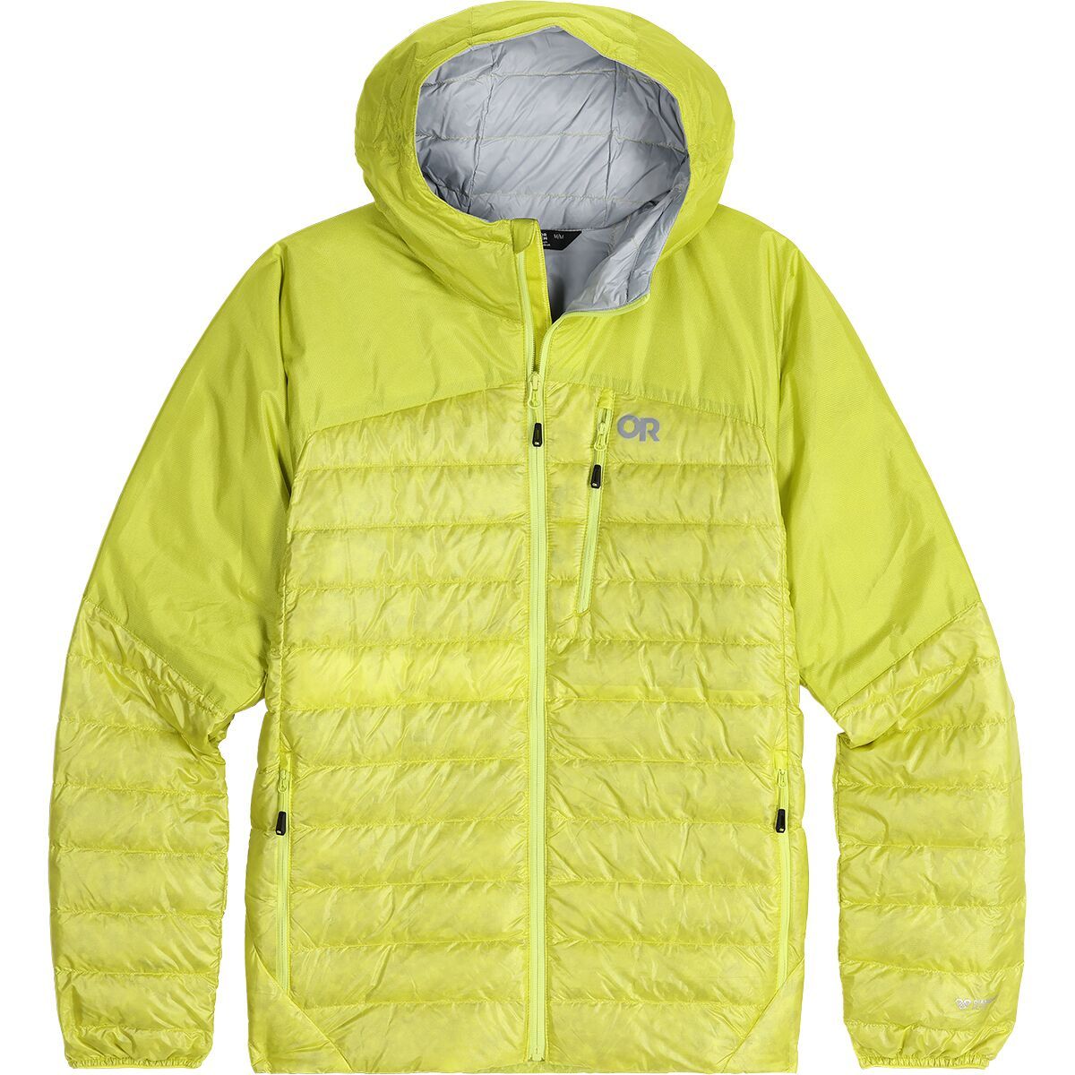 Outdoor Research Outdoor Research Helium Down Hooded Jacket - Men's Sulphur, 3XL