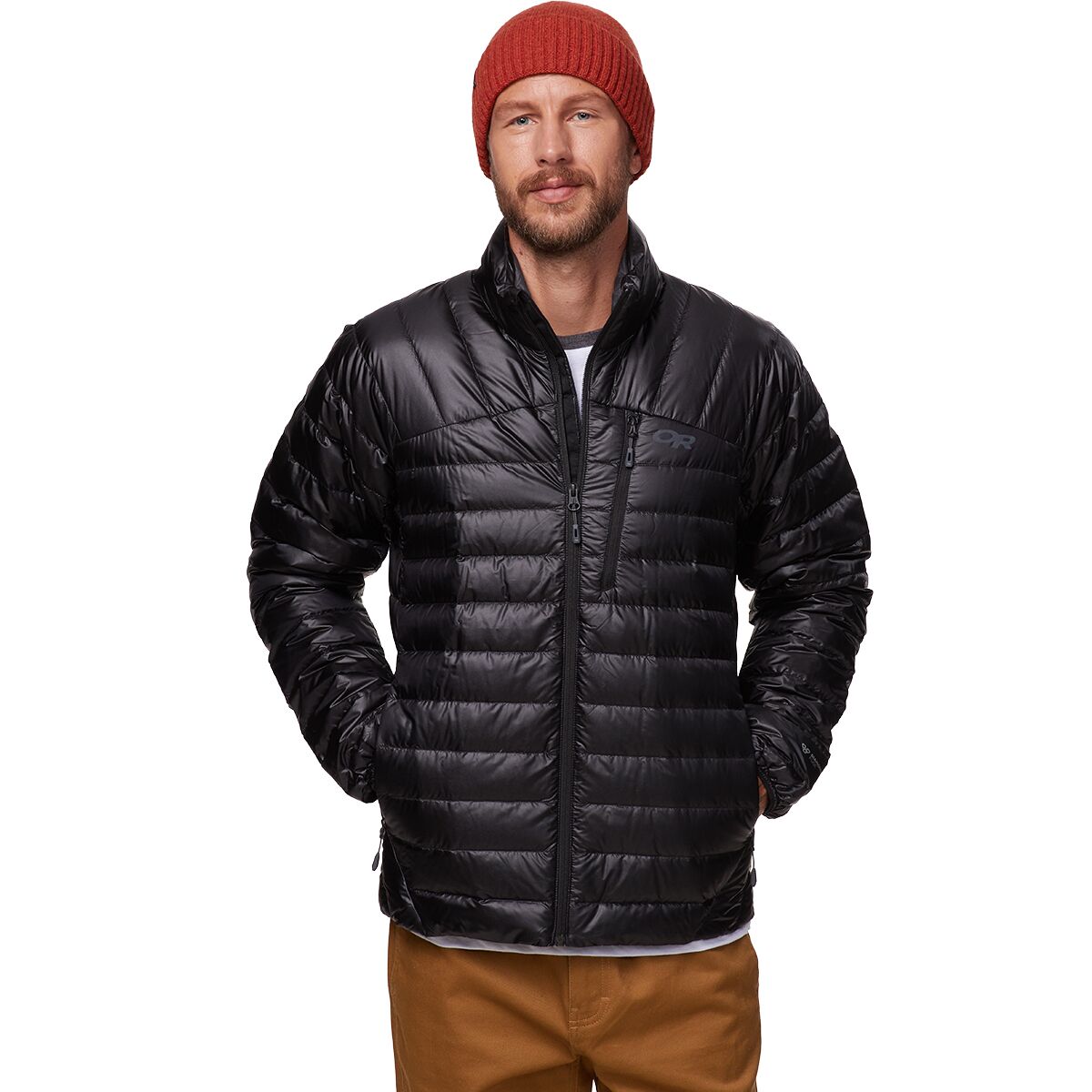 Image of Outdoor Research Helium Down Jacket - Men's Black, XXL