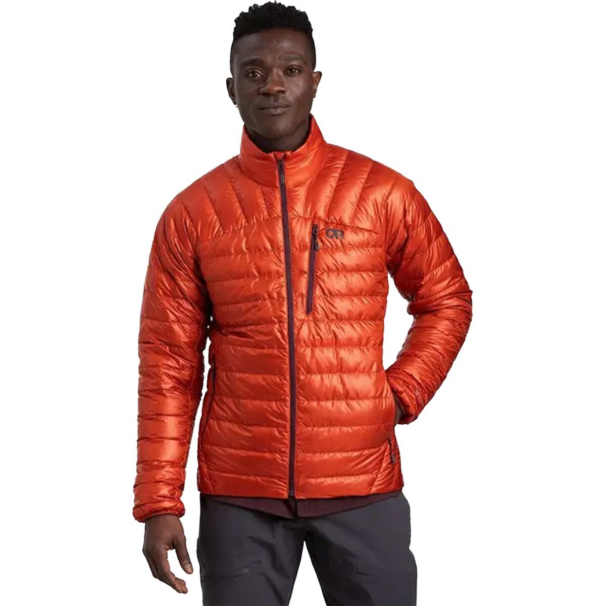 Outdoor Research Helium Down Jacket - Men's Redrock, S