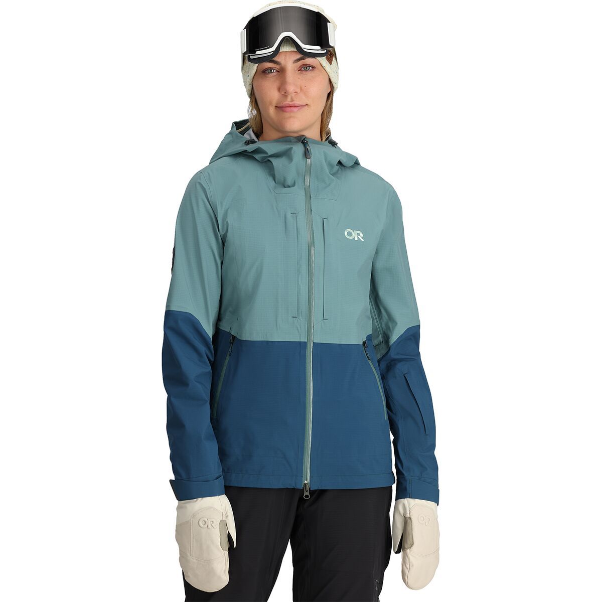 Image of Outdoor Research Carbide Jacket - Women's Neptune/Harbor, L