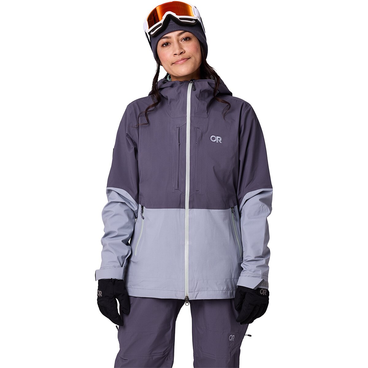 Image of Outdoor Research Carbide Jacket - Women's Smoky Quartz/Slate, L