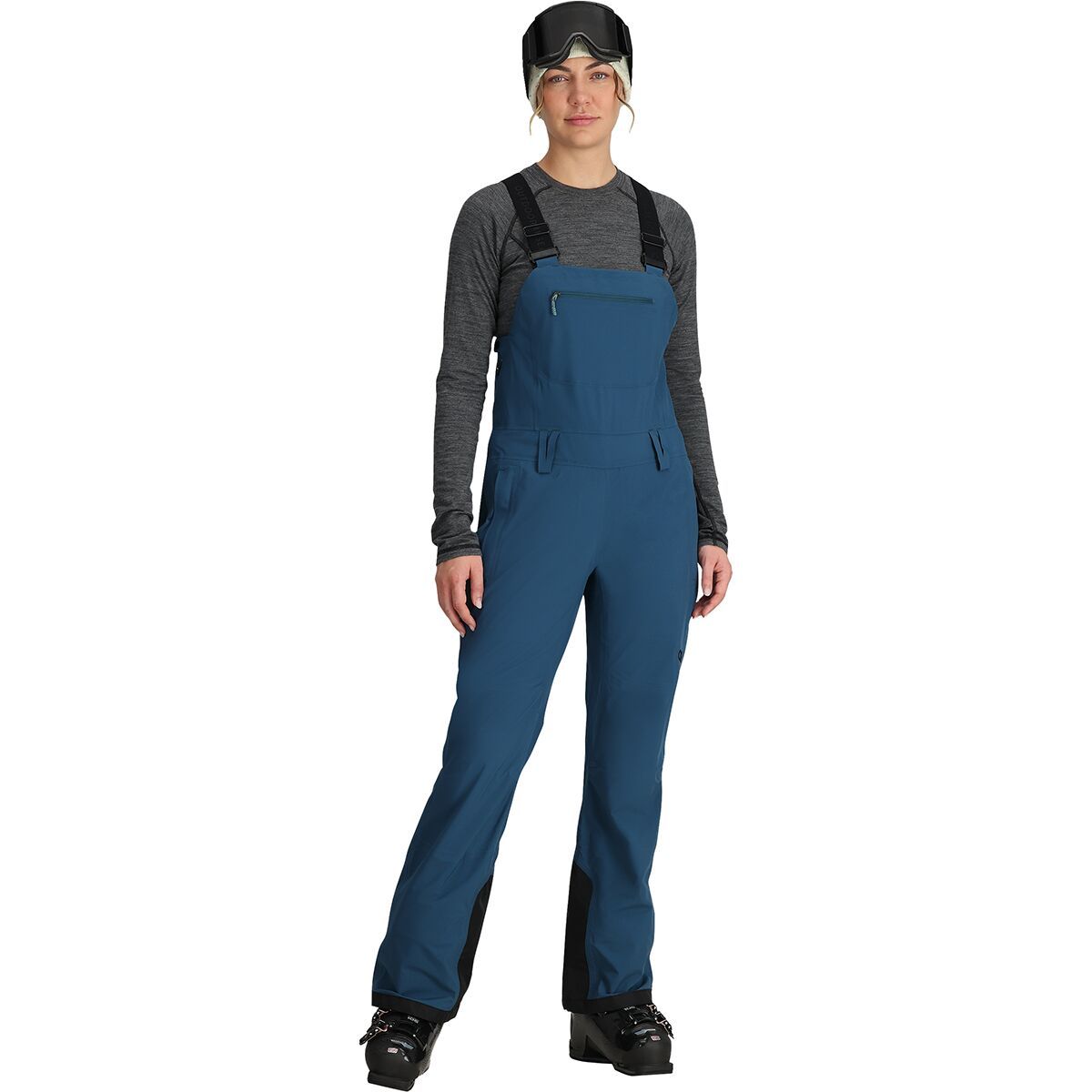 Image of Outdoor Research Carbide Bib Pant - Women's Harbor, S/Reg