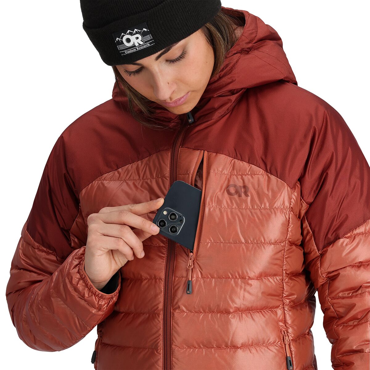 Outdoor research helium hybrid hooded deals jacket
