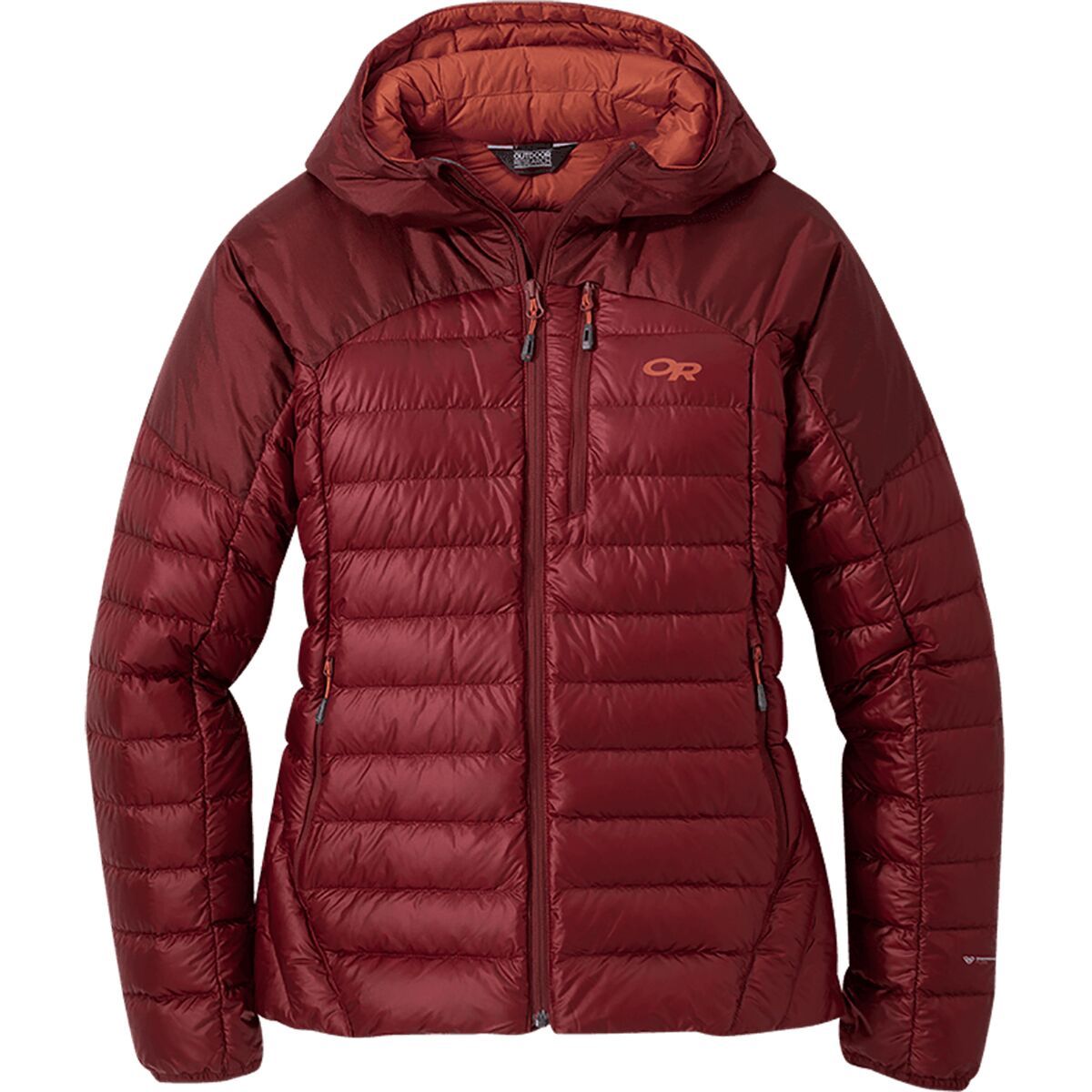 Outdoor Research Helium Down Hooded Jacket - Women's Madder, XS