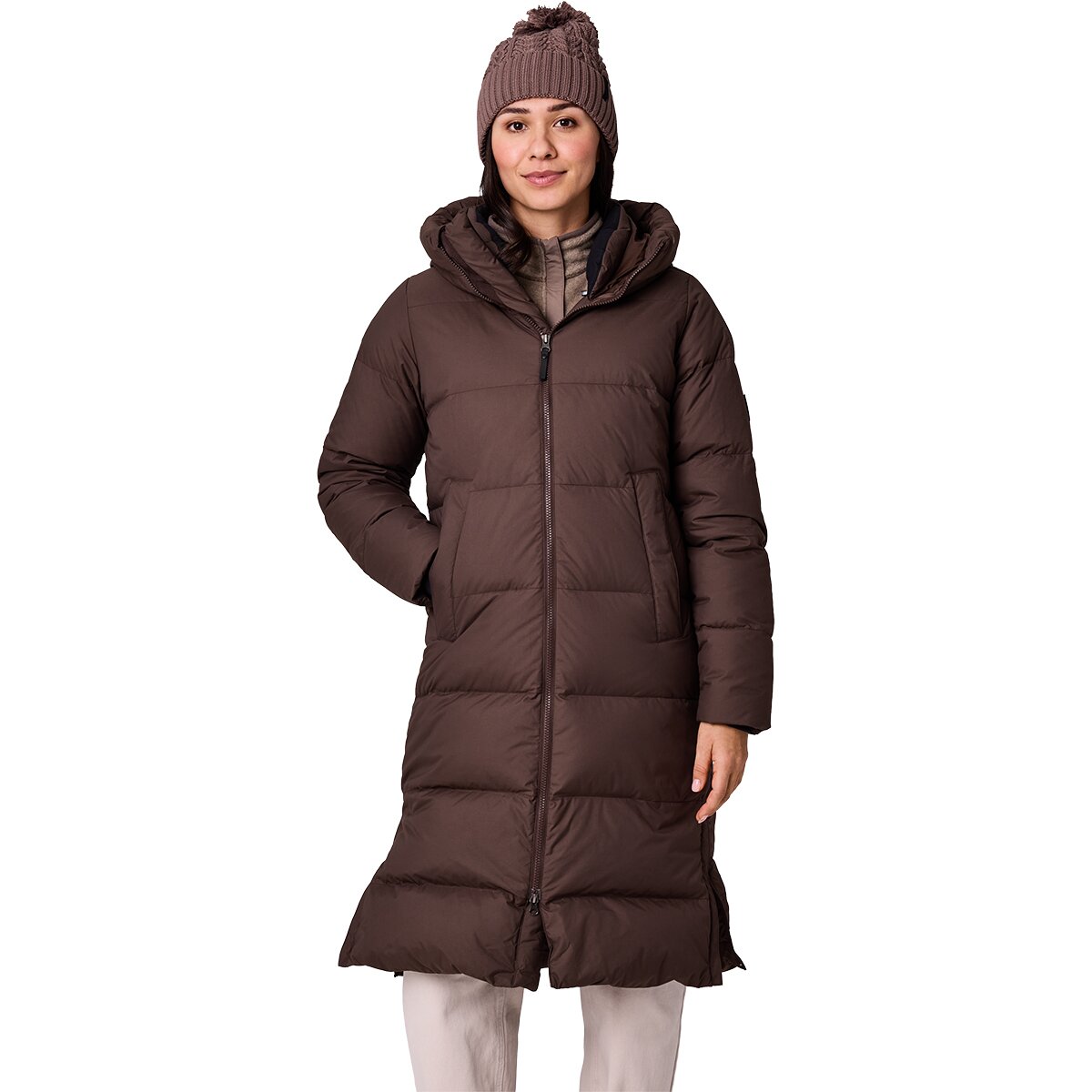 Image of Outdoor Research Coze Down Parka - Women's Chestnut, XS