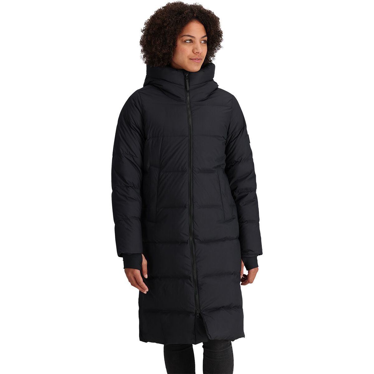 Image of Outdoor Research Coze Down Parka - Women's Solid Black, L