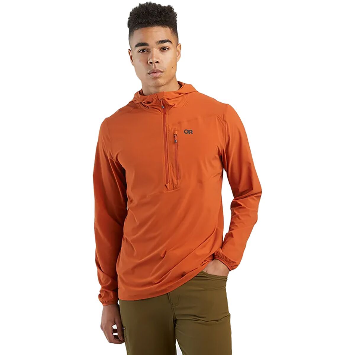 Outdoor Research Astroman Sun Hoodie - Men's Redrock, 3XL