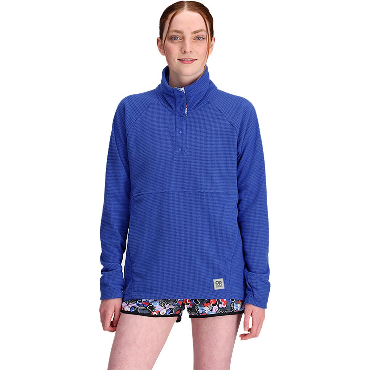 Outdoor Research Trail Mix Snap Pullover - Women's Ultramarine, XL
