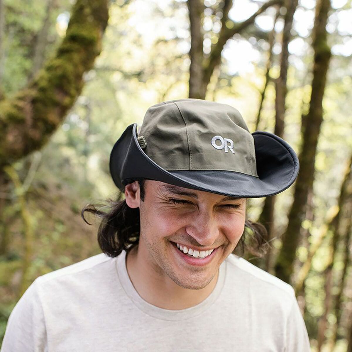 Outdoor Research Seattle Sombrero Rain Hat - Fatigue/Black