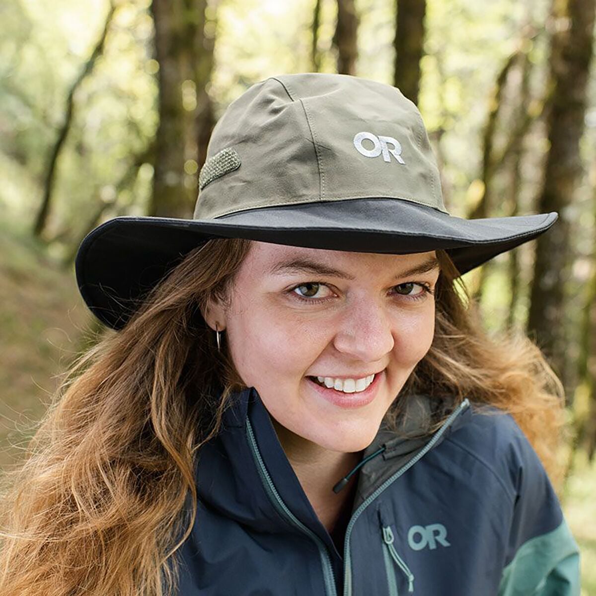 Outdoor Research Seattle Sombrero Rain Hat - Fatigue/Black